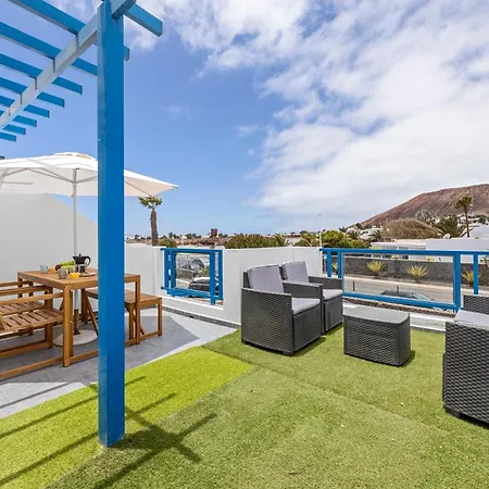 شقة Home2book Bright Playablanca, Terrace *
