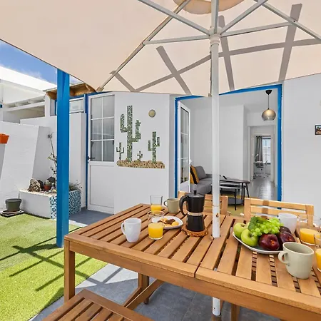 شقة Home2book Bright Playablanca, Terrace *